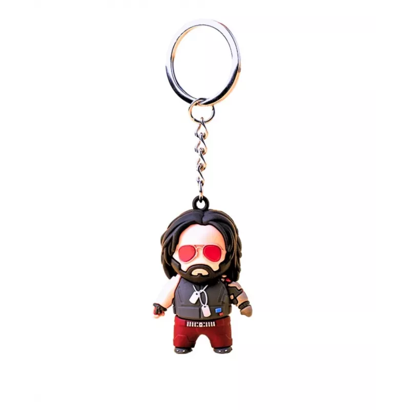 3D-sleutelhanger Good Loot Cyberpunk 2077 - Johnny Silverhand
