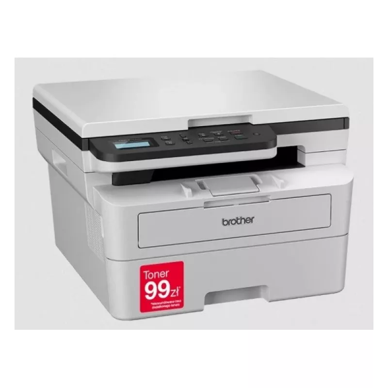 Multifunctionele laserprinter Brother DCP-B7600D — monochroom, 34 pagina's/min., duplex, 256 MB, USB 2.0, A4