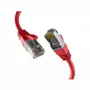 EFB-Elektronik CAT8.1 rood 0,25m RJ45 patchkabel S/FTP PIMF LSZH 2000MHz 40GB netwerkkabel fabrikant: EFB Elektronik (EC020200288)