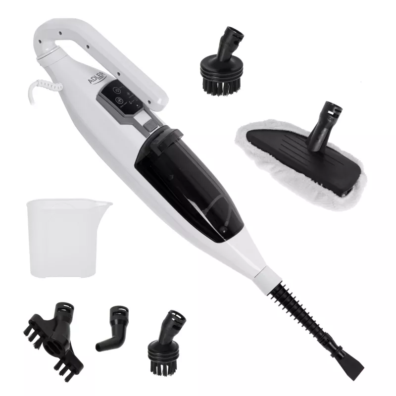 Adler AD 7052 Roterende stoommop Wit