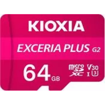 Flashgeheugen Kioxia 64GB MicroSDXC UHS-I EXCERIA PLUS G2