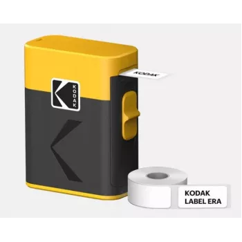 Labelprinter Kodak Label ERA M50 Bluetooth voor 14 mm etiketten met gele rol