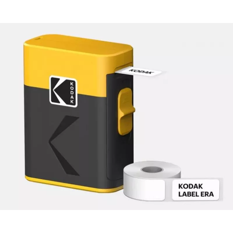 Labelprinter Kodak Label ERA M50 Bluetooth voor 14 mm etiketten met gele rol