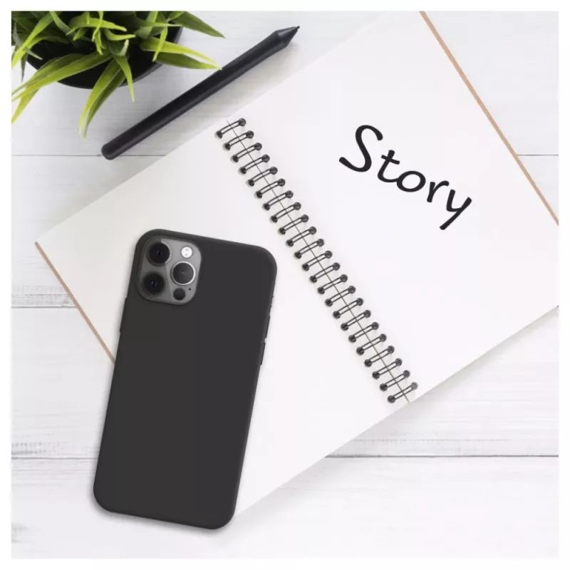 Fixed | Story | achterkantcover | Samsung | Galaxy S25 | rubber | zwart