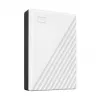 Western Digital WD My Passport 5 TB wit USB 3.0 / 2,5 inch, 19,15 mm / 256-bits versleuteling / WD Backup / wit (WDBPKJ0050BWT-WESN)