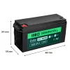 AGM-accu Green Cell AGM12V150AH-J 12V 150Ah gesloten lood-zuur