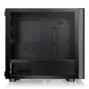 PC-behuizing Thermaltake V150 TG Micro Tower zwart