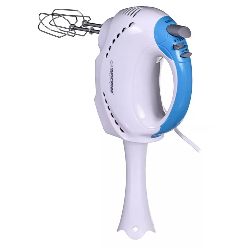 Esperanza EKM010 handmixer 300 W lichtblauw, wit