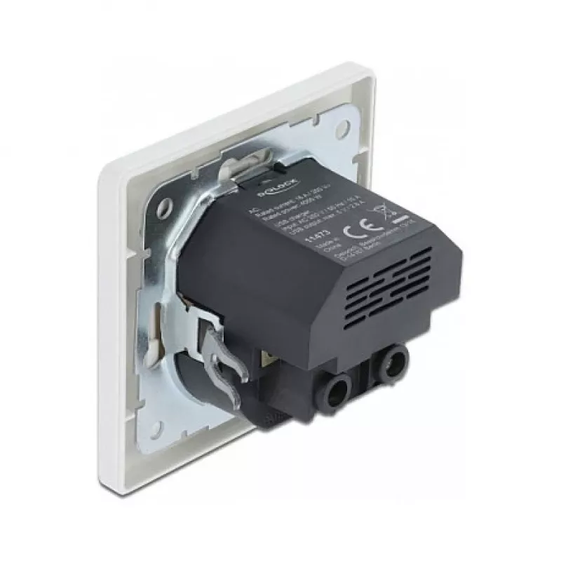 Stopcontact 2 x USB + CEE 7/3 DeLOCK 11473