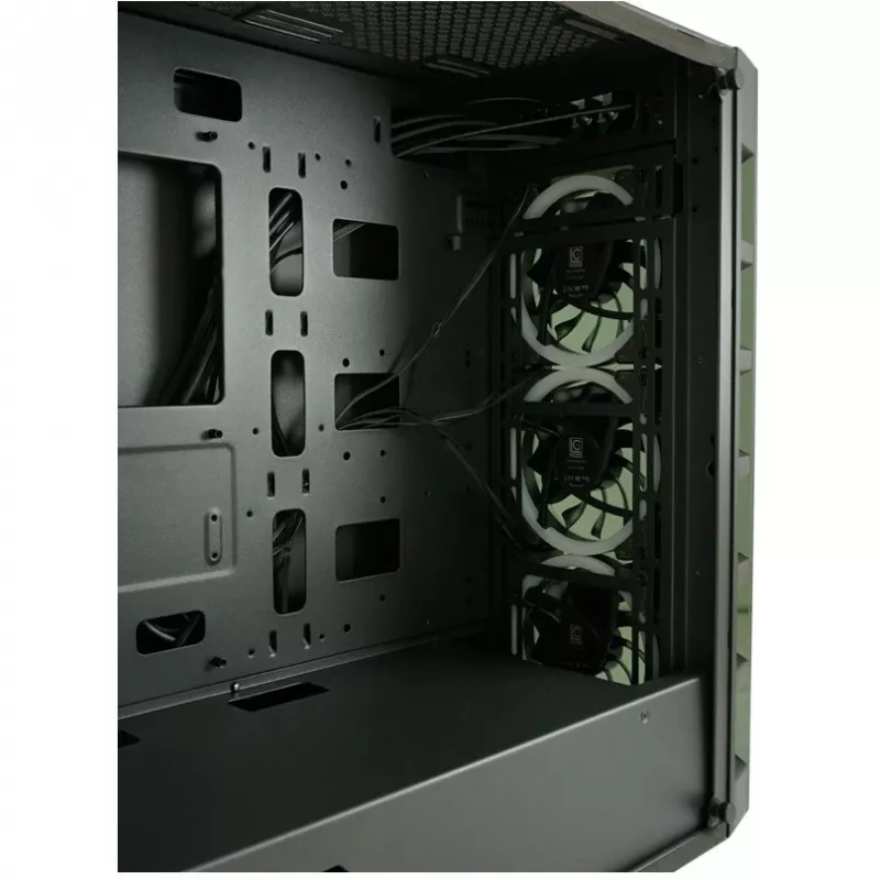 LC Power Gaming 709B Solar_System_X - tower - ATX - zonder voeding - zwart - USB/audio (LC-709B-ON)