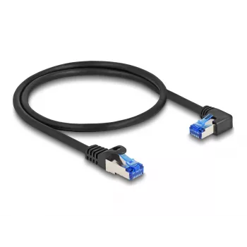 Netwerkkabel DeLOCK RJ45 Cat.6A S/FTP 0,5 m zwart