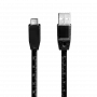 LogiLink - USB-kabel - USB (M) naar 24-polig USB-C (M) - USB 2.0 - 5 V - 3 A - 1 m - zwart