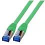 EFB-Elektronik RJ45-patchkabel Cat.6A S/FTP TPECat.7 ruwkabel superflex groen 5 m fabrikant: EFB Elektronik (K5525FGN.5)