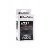 Logic Lm-11 - muis - optisch - bedraad - USB - zwart