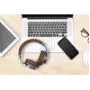 Muse M-278 BT headset draadloze hoofdtelefoon hoofdband micro-USB Bluetooth bruin, zilver