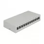 Patchpaneel DeLOCK Keystone 12 poorten grijs