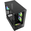 PC-behuizing Sharkoon Elite Shark CM100 tower Micro-ATX, zonder voeding, zwart