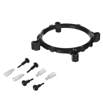 CPU-koeler AEROCOOL PGS Rave 4 FRGB 120 mm ventilator, 4 heatpipes, ARGB, 120 × 25 mm, 1800 tpm, 12 V, 0,5 A