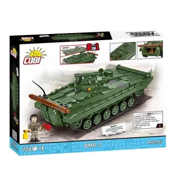 Constructieset Cobi Blocks BMP-1 758 onderdelen – schaalmodel bouwstenen