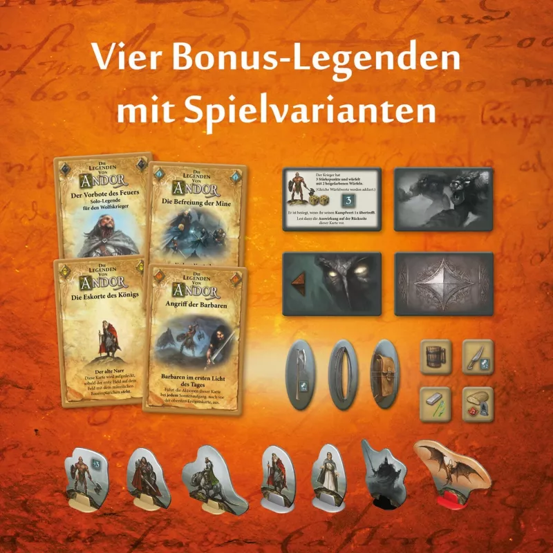 De Legenden van Andor - De bonusbox, bordspel-uitbreiding