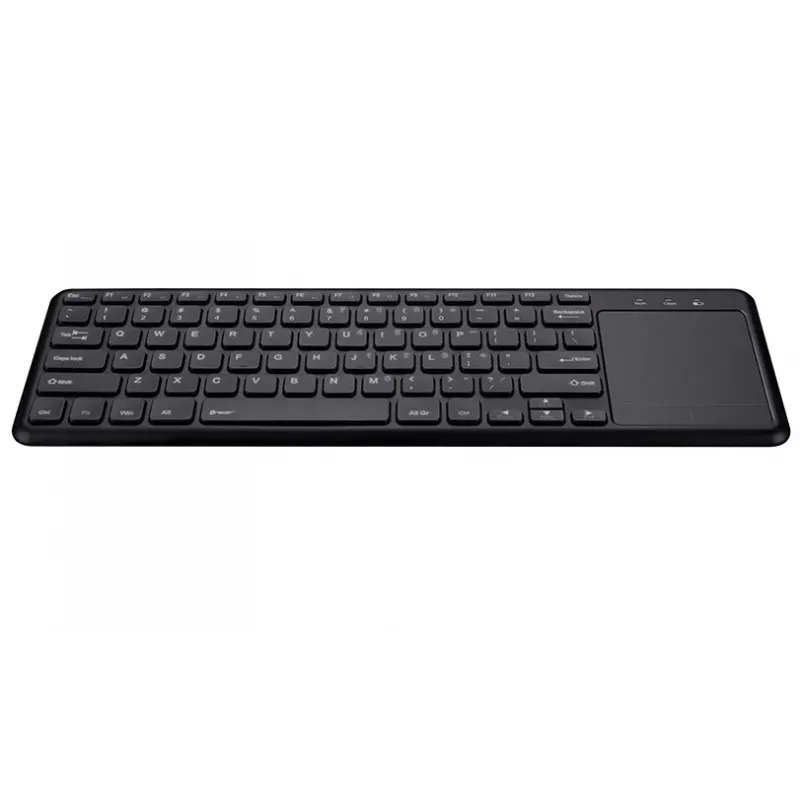 Draadloos toetsenbord RF TRACER TRAKLA46367 — full-size, membraan, touchpad, 2,4 GHz, zwart