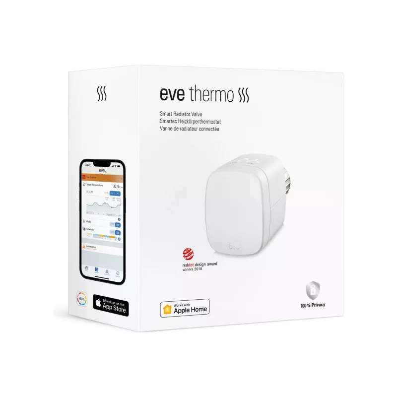 EVE Thermo - verbonden radiatorthermostaat voor Apple HomeKit