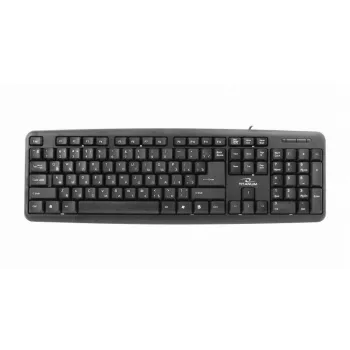 Esperanza TKR101 toetsenbord office USB QWERTY Engels, Russisch zwart
