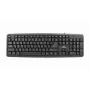Esperanza TKR101 toetsenbord office USB QWERTY Engels, Russisch zwart