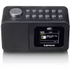 Lenco CR-625BK DAB+/FM-wekkerradio met Bluetooth en draadloos opladen, zwart