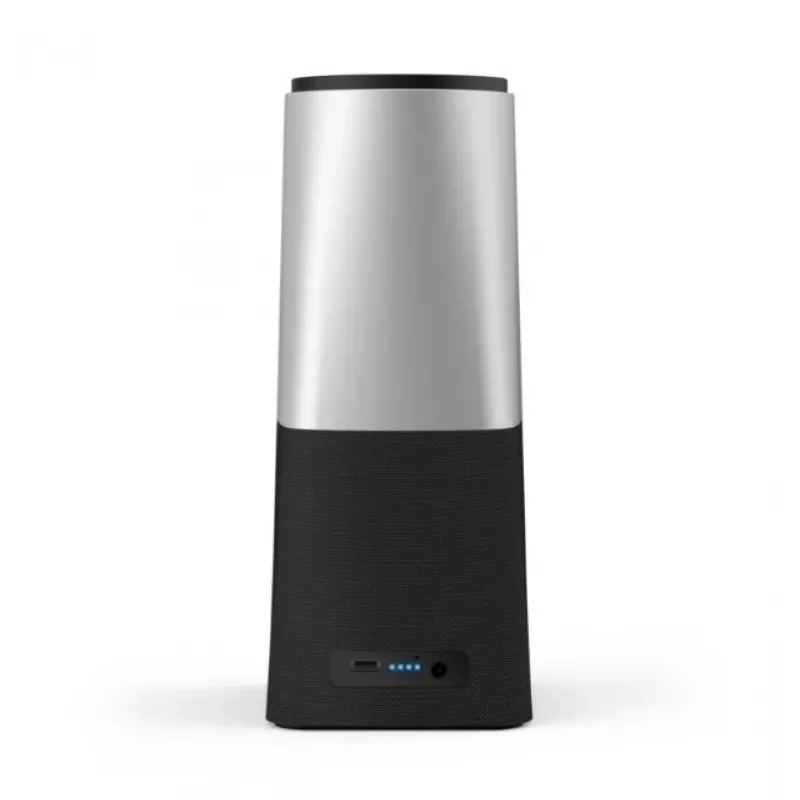 Philips PSE0540 Smart Meeting draagbare vergadermicrofoon, USB-C, zwart/zilver