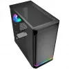Sharkoon MK4W RGB Strip micro tower zwart