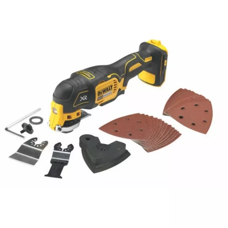 Schuurmachine DeWALT DCS355N 18V snoerloos multitool, 31 cm breedte, 20.000 OPM, 1,06 kg