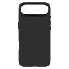 Achterkant telefoonhoesje FIXED MagFlow voor Apple iPhone Air, vloeibaar siliconen, zwart