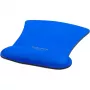 Delock ergonomische muismat met polssteun blauw 255 x 207 mm (12699)