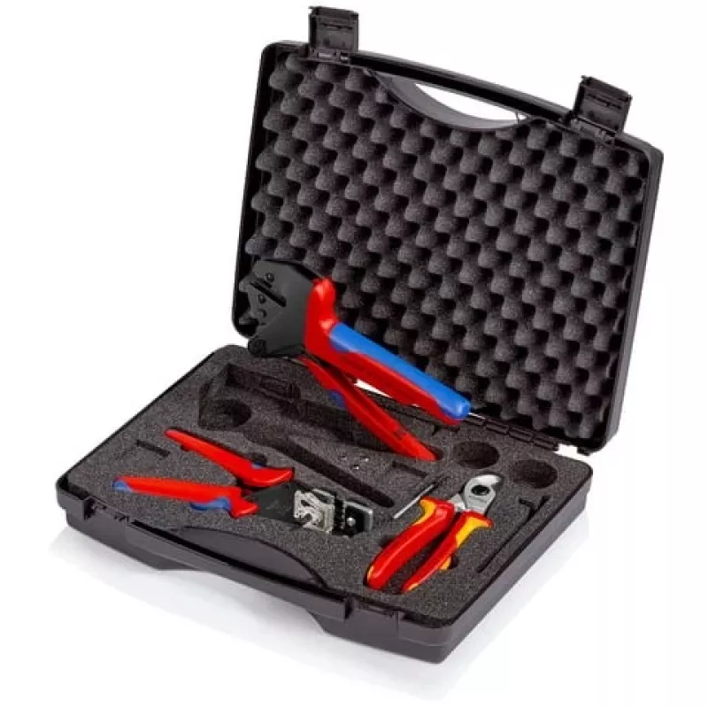 Knipex 97 91 01 gereedschapskoffer voor fotovoltaïek