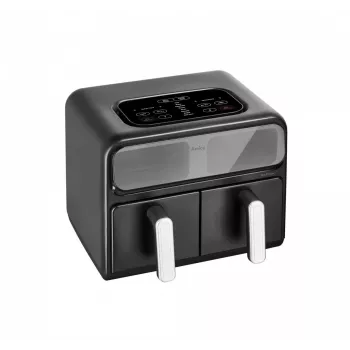 Heteluchtfriteuse AMICA AFM7020 zwart — 700 W vermogen, 3,5 l inhoud