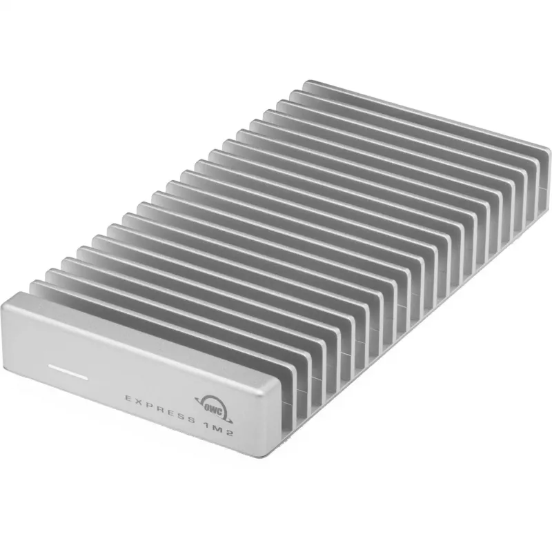 Other World Computing OWC Express 1M2 - SSD - 1 TB - extern (draagbaar) - USB4 (USB-C-aansluiting) - zilver (OWCUS4EXP1MT01)