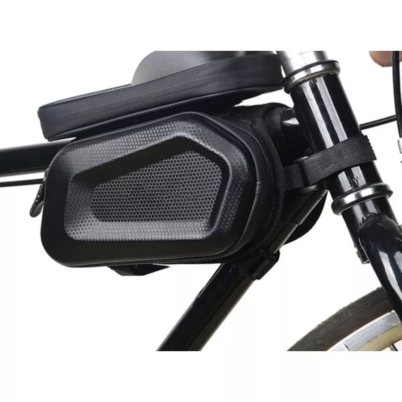 Extralink fietstas, waterdichte frametas met telefoonhoesje