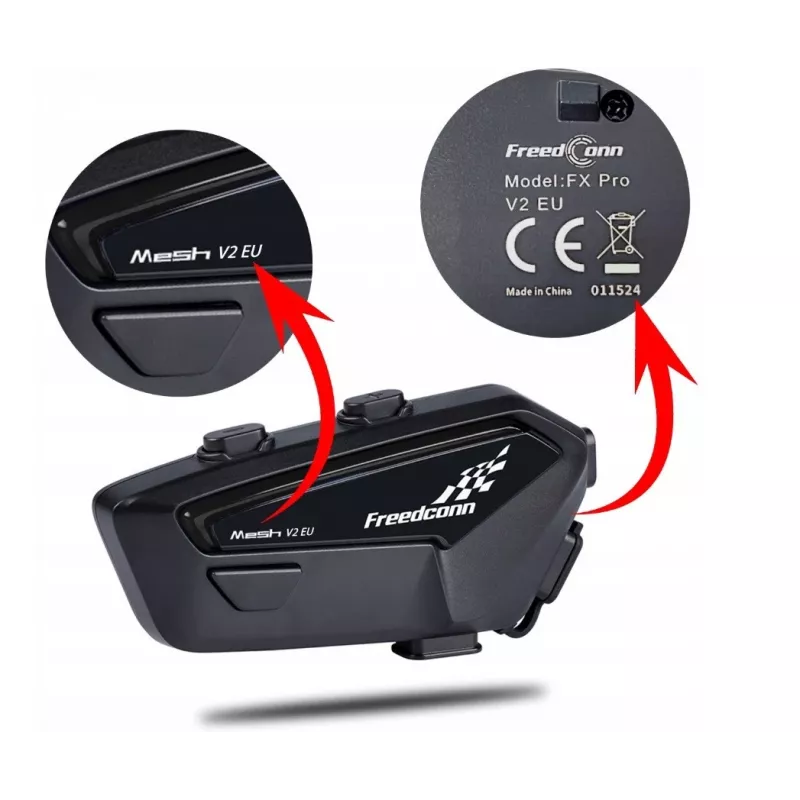 FreedConn FX Pro V2 EU MESH motorintercom