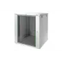 DIGITUS Professional Dynamic Basic Series DN-19 16U-6/6-EC - behuizing - geschikt voor wandmontage - grijs, RAL 7035 - 16U - 48,3 cm (19)