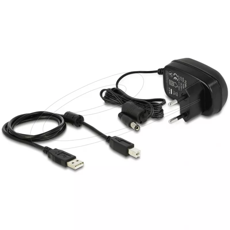 DeLock USB2.0 naar 8 x serieel adapter - serieel adapter - USB2.0 - RS-232 - 8 poorten (61860)