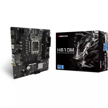 Biostar H610MTE DDR4 LGA1700 Micro-ATX moederbord