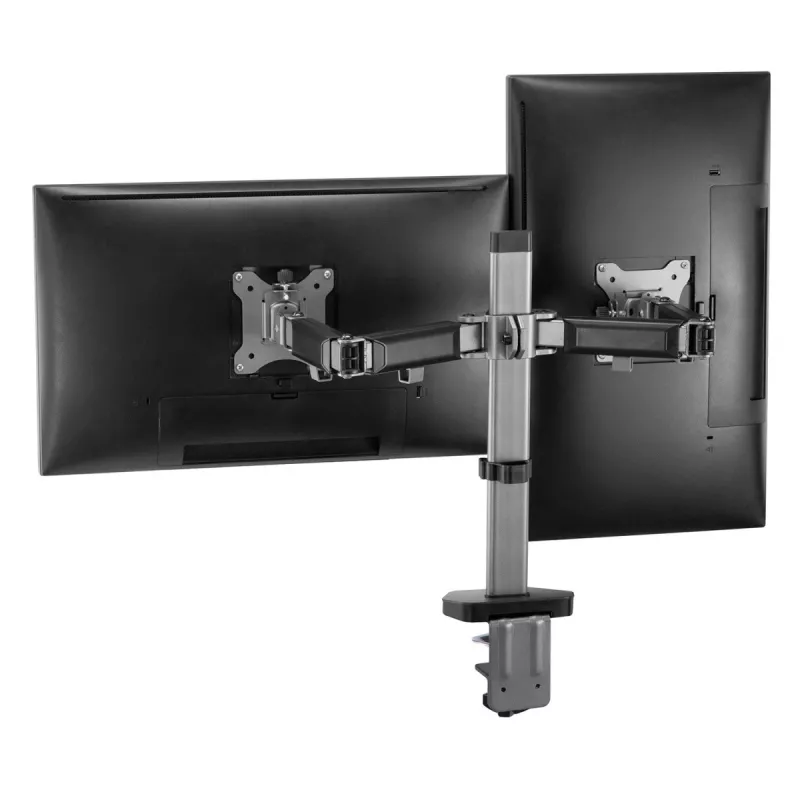 Inbouwbeugel voor twee Deluxe Ergo Office monitoren, 17-32, max. 9 kg, ER-449