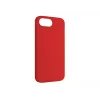 FIXED telefoon-achtercover voor Apple iPhone 16e, rubber, rood, slank beschermhoesje