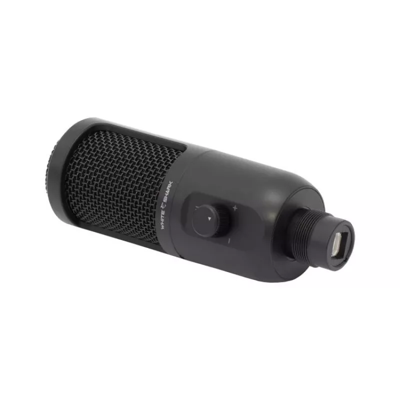 White Shark TAUS microfoon zwart studio