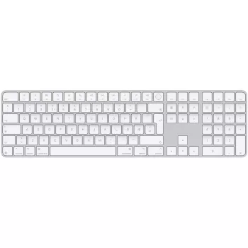 Apple Magic Keyboard Universeel USB + Bluetooth QWERTY Noors Wit