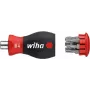 Handschroevendraaier Wiha 33736 multibit-ratelschroevendraaier
