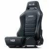 Racesport-kuipstoel met verstelbare rugleuning Next Level Racing ERS3 Elite Premium — zwart kunstleer, kantelbare rugleuning, compatibel met cockpit- en vloermontage