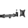 Maclean tafelhouder voor 2 monitoren, VESA 75x75 en 100x100, 17-32, 2x 9kg, MC-754N
