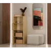 ALMA commode, antraciet/artisan eiken